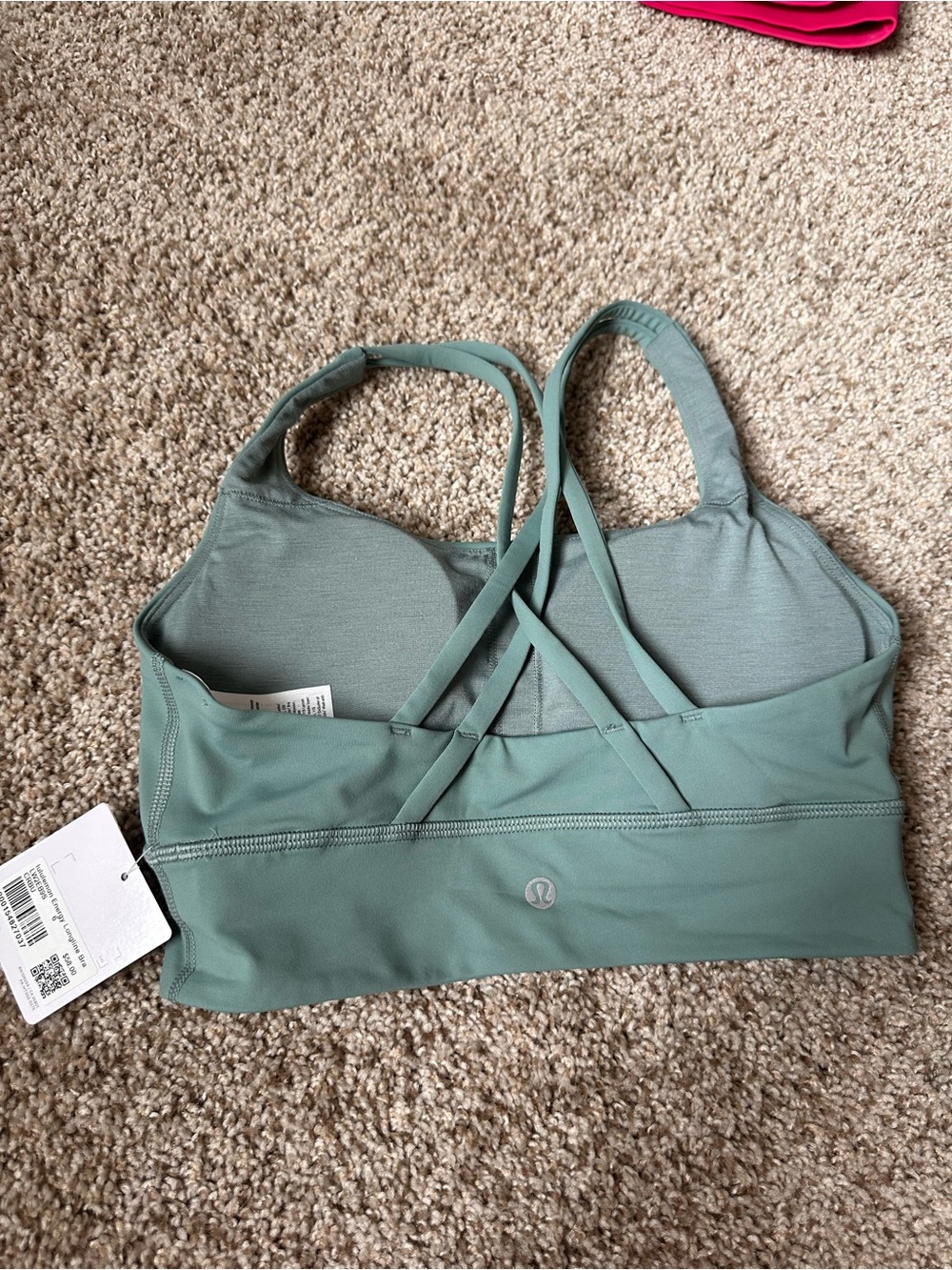 Lululemon Energy Longline Bra - Crater Blue size 6 NWT never worn - Picture 8 of 8